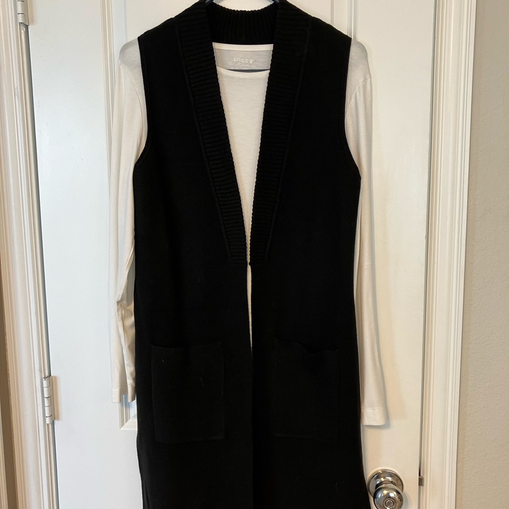Black Chicos Sweater vest